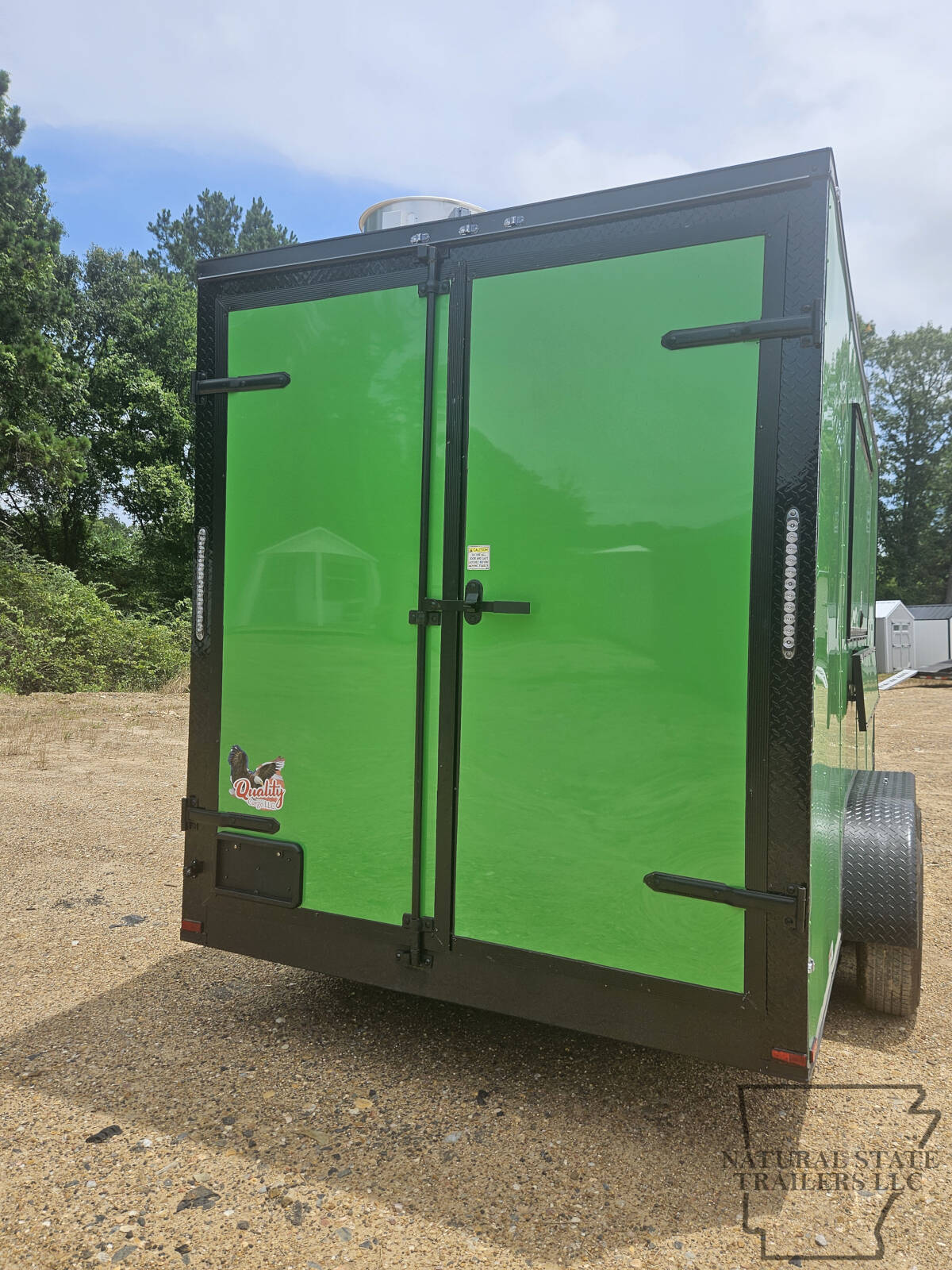 2026 Electric Green Quality Cargo 7X16TA BOP